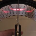 Spyderco's Sliverax showing the effect of surface finish.